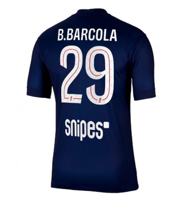 Paris Saint-Germain Bradley Barcola #29 Replik Heimtrikot 2025-26 Kurzarm
